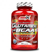 GLUTAMINE + BCAA 360cps 